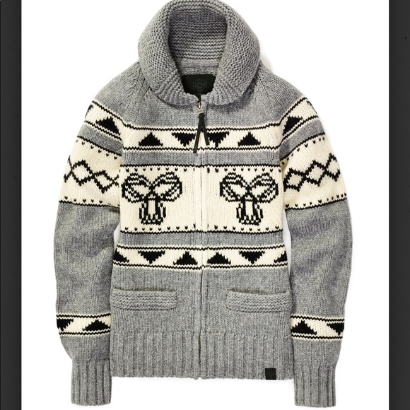 Aritzia Sweaters - TNA Sea to Sky Sweater 100% Lamb’s Wool Grey